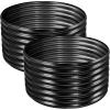 imageLand Guard 442ft Galvanized Raised Garden Bed Kit Round Galvanized Planter Raised Garden Boxes Outdoor Large Metal Raised Garden Beds for Vegetables GreyGray