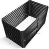 imageLand Guard 6x3x3ft Rectangular Galvanized Raised Garden Beds LargeCapacity Metal Planter Box Outdoor Durable Deep Raised Garden Bed 3ft Tall Raised Beds for Gardening Vegetables Classic SilverDark Grey