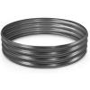 imageLand Guard Galvanized Raised Garden Bed 2Pcs Planter Raised Garden Beds Outdoor Round Clearance Raised Garden Beds for Gardening Vegetables 4x4x1ft2grey