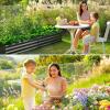 imageLand Guard 1241ft Galvanized Raised Garden Bed Kit for Vegetables Galvanized Super Large Metal Planter Raised Garden Boxes Outdoor359 Gallon CapacityMidgrey