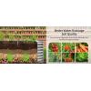 imageLand Guard 24 Tall 42ft Galvanized Raised Garden Bed Kit Galvanized Planter Garden Boxes Outdoor Oval Large Metal Raised Garden Bed for Vegetables Lime Green 422ftClassic Silver