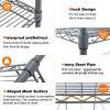 imageLand Guard 5 Tier Storage Racks and Shelving  48quot L x 20quot W x 72quot H Heavy Steel Material Pantry Shelves  Each Unit Loads 350 Pounds Wire Shelf Suitable for Warehouses Closets KitchensGrey