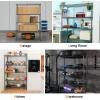 imageLand Guard 5 Tier Storage Racks and Shelving  48quot L x 20quot W x 72quot H Heavy Steel Material Pantry Shelves  Each Unit Loads 350 Pounds Wire Shelf Suitable for Warehouses Closets KitchensGrey