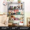 imageLand Guard 5 Tier Storage Racks and Shelving  48quot L x 20quot W x 72quot H Heavy Steel Material Pantry Shelves  Each Unit Loads 350 Pounds Wire Shelf Suitable for Warehouses Closets KitchensGrey
