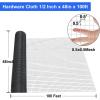 imageLand guard 19 Gauge Hardware Cloth 12 inch 48inch100ft Chicken Wire Fence Galvanized Welded Cage Wire Mesh Roll Supports Poultry Netting Cage FenceBlack