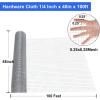 imageLand guard 19 Gauge Hardware Cloth 12 inch 48inch100ft Chicken Wire Fence Galvanized Welded Cage Wire Mesh Roll Supports Poultry Netting Cage FenceGalvanized
