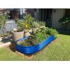 imageLand Guard 2Pcs Galvanized Steel Raised Garden Bed8 x 4 x 1 ft Large Metal Raised Planter Beds Aluminum Raised Garden Bed for Vegetables 8 x 4 x 1ft2pcs5blue